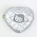  Sanrio Hello Kitty стеганое полотно Heart ячейка для монет серебряный кошелек Sanrio