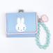  Miffy miffy нет .. три складывать кошелек ( голубой )biju- серии 