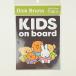  Miffy miffy [KIDS ON BOARD] автомобильный стикер ( Brown ) машина сопутствующие товары сделано в Японии 
