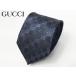  Gucci 408869 4E002 4162 RUFA темно-синий серия градация земля silver gray серия Inter locking G рисунок галстук 