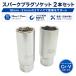 �X�p�[�N�v���O�����` �\�P�b�g 2pc �Z�b�g 18mm 21mm 3/8 9.5mm 9.5sq 6PT 6�p ���� �}�O�l�b�g�� �S���� �v���O���� �_�΃v���O �G���W�� ���� ��� �H��