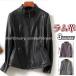  lady's leather jacket original leather autumn winter leather jacket rider's jacket ram leather bike wear single for women on goods protection against cold . manner 