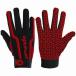 ( Optima m) Optimum Kids * детский Velocity полный палец регби перчатка перчатки CS975 ( красный / черный )