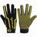 ( Optima m) Optimum Kids * детский Velocity полный палец регби перчатка перчатки CS975 ( желтый / черный )