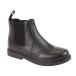 ( Laumer z) Roamers Kids * ребенок boys кожа лодыжка ботинки ребенок обувь casual ботинки DF2154 ( черный )