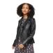 ( Dorothy pa- gold s) Dorothy Perkins женский высокий размер Tall кожзаменитель Rider's поддельный кожаный жакет DP2