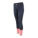 (o- желтохвост on ) Aubrion Kids * ребенок девушки Putney Denim осветлитель верховая езда брюки сигнал скольжение ER608 (bla