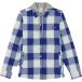 ( Dickies ) Dickies женский фланель жакет рубашка жакет внешний FS10196 ( Surf голубой )