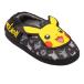 ( Pokemon ) Pokemon официальный товар Kids * ребенок тапочки детский тапочки салон обувь NS6493 ( черный /i
