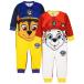 (pau* Patrol ) Paw Patrol официальный товар Kids * ребенок che стул . Marshall сон костюм длинный рукав ..