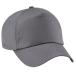 ( пляж поле ) Beechfield Kids * детский одноцветный Original 5 panel колпак шляпа PC2109 ( graphite серый )