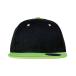 (lizoruto) Result Headwear унисекс Bronx Contrast зажим задний колпак шляпа шляпа PC5712 ( черный /