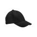 ( пляж поле ) Beechfield унисекс Classic колпак 6 panel хлопок парусина шляпа шляпа PC7002 (bla