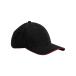( пляж поле ) Beechfield унисекс Classic колпак 6 panel органический хлопчатобумажная шляпа шляпа PC7003 (b