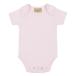 (la-k дерево ) Larkwood baby * младенец корпус костюм короткий рукав детский комбинезон PC7397 ( бледный розовый )