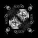 ( Queen ) Queen официальный товар унисекс k rest бандана носовой платок RO10967 ( черный / белый )