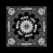 ( Woodstock ) Woodstock официальный товар унисекс Peace - Love - Music бандана Logo шарф носовой платок RO69