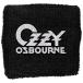 (oji-* oz bo-n) Ozzy Osbourne официальный товар Logo напульсник ткань тренировочные брюки частота RO8223 ( черный )