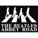 ( Beatles ) The Beatles официальный товар Abbey Road Crossing открытка RO9848 ( черный / белый )