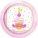( Uni -k* party ) Unique Party 1 лет день рождения день рождения party бумага plate бумага тарелка (8 листов комплект ) SG15005 (go