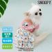  Snoopy собака одежда весна лето eko сетка лёд рисунок One-piece маленький размер собака | прохладный насекомое меры контакт охлаждающий . вода скорость . прохладный Max eko meido