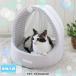  cat house for interior cool summer .... contact cold sensation cat bell toy attaching curtain light blue heat countermeasure | (40×35cm). middle .