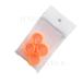  Joe well silicon finger ring orange (4 piece entering ) [ mail service correspondence ]