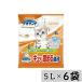 [ массовая закупка ]* Uni * очарование (unicharm)teo Sand gyu.... бумага песок 5L×6 пакет комплект 