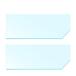 [ free shipping ] glass aquarium glass cover 600 wide for upper part 2 sheets set 