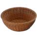 Todai PP ротанг круглый корзина Brown 21 type 