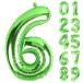 Lausatekba Rune aluminium способ судно цифра 6 номер 40 дюймовый большой день рождения happy день рождения украшение установка свадьба память день party 