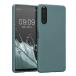 kwmobile смартфон кейс Sony Xperia 10 IV соответствует кейс - ударопрочный предотвращение скольжения soft TPU силикон - север высшее. ночь 