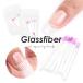  nails gel nails nail care glass fibre gel length .. repair nail. reinforcement crack reinforcement 202450