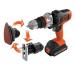 18V �}���`�c�[���x�[�V�b�N �u���b�N/�O���[ EVO185B1-JP (D) �V����