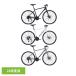  гибридный велосипед ходить на работу посещение школы 700C велосипед Shimano shimano 21 ступени переключение скоростей ( готовый автомобиль )ACEXIS гибридный велосипед Shimano 21 ступени переключение скоростей Calculus ACEXIS ( оплата при получении не возможно ) (TD)