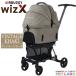 . buy with special favor!! 2024 year debut!! FITT wiz X( Fit with X ) Vintage khaki air buggy four pet Air Buggy for pet carry cart . walk 