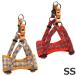  Lead gB проверка простой soft Harness красный / Brown SS собака для Harness . прогулка выход 