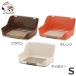 bon Via ru темно синий воспитание . wall tray S размер Brown / слоновая кость / orange собака туалет 