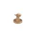  белый медведь форма держатель прямой . soft Gold BR-671 35φ