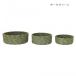  jute цилиндр корзина 3SET темно-зеленый 13623812158