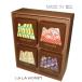 lala мед LALA HONEY Brown серии камень?4 вида комплект 