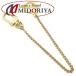  Louis Vuitton LOUIS VUITTON цепочка для бумажника кольцо для ключей shennanokre Gold metal M58021 /049793 [ б/у ]