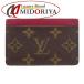  Louis Vuitton LOUIS VUITTON футляр для карточек монограмма porutokarutosa-n тянуть Brown f.- автомобиль розовый M60703 /080239 [ б/у ]