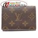  Louis Vuitton футляр для карточек монограмма Anne veropkarutodu vi jito Brown M63801/082653 [ б/у ]