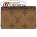  Louis Vuitton LOUIS VUITTON футляр для карточек монограмма Rebirth porutokarutosa-n тянуть бежевый Brown M69161/082694[ б/у ]