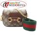  Gucci цепочка для бумажника плечо ремешок шланг bit 699760 GGs шкив m парусина бежевый Brown /180669[ б/у ]