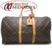 LOUIS VUITTON Louis Vuitton монограмма ключ poru50 M41426 сумка "Boston bag" Brown /352283[ б/у ]