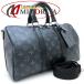 LOUIS VUITTON Louis Vuitton монограмма Eclipse ключ poru* частота lie-ru35 M46655 сумка "Boston bag" черный мужской /352692[ б/у ]