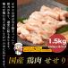 焼き鳥 国産 鶏肉 せせり １.５Kg ( ２５０g × ６パック ) 焼鳥 バーベキュー おつまみ 肉 真空パック