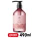 ISM シャンプー シェルピンク 本体 490ml フローラルフルーティーの香り